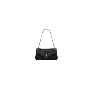 YSL calypso medium in grained lambskin