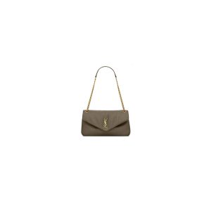 YSL calypso medium in grained lambskin