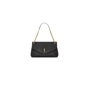 YSL Calypso large in grained lambskin