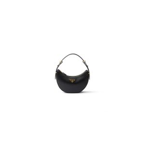 Prada Arqué small leather shoulder bag(HIGH-END GRADE)