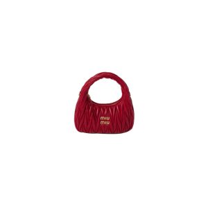Small Wander matelasse nappa leather hobo bag(HIGH-END GRADE)
