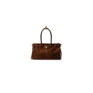 Prada Large leather handbag(high-end grade)