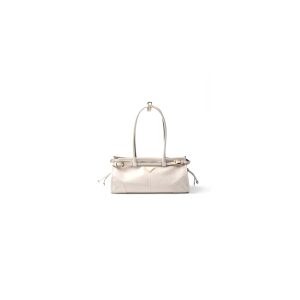 Prada Medium leather handbag(high-end grade)