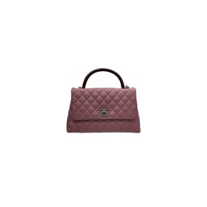 CHANEL Large Flap Bag With Top Handle(high-end grade)
