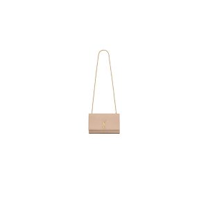 YSL kate medium in grain de poudre embossed leather
