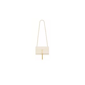 YSL kate medium tassel in grain de poudre embossed leather
