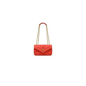 YSL LOULOU small in MATELASSE lambskin(HIGH-END GRADE)
