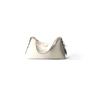 Prada Aimee large leather shoulder bag