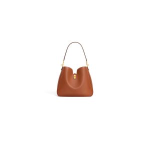 CELINE MEDIUM CAMILLE 16 SOFT BAG IN SMOOTH CALFSKIN(HIGH-END GRADE)