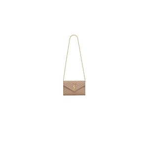 YSL cassandre chain wallet in lambskin
