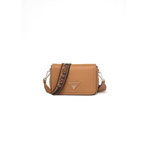 Prada Leather shoulder bag(high-end grade)
