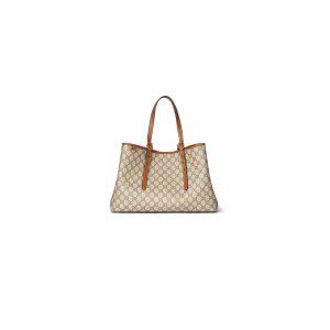 GG Emblem large tote bag
