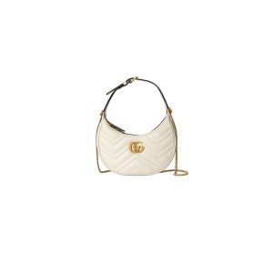 GG Marmont half-moon-shaped mini bag